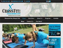 Tablet Screenshot of crossfitptc.com